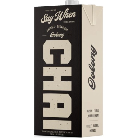 Chai Oolong Say When
