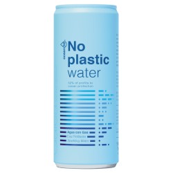 No Plastic Water con gas